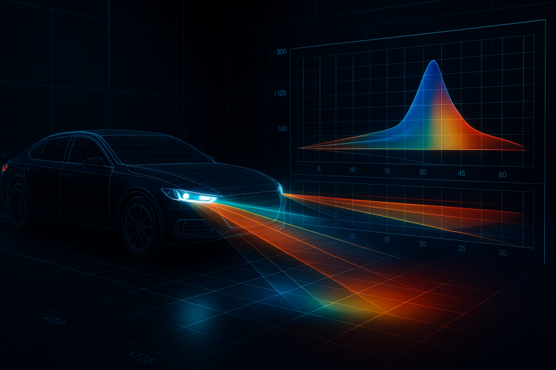Solutions d'analyse spectrale de LED pour le transport